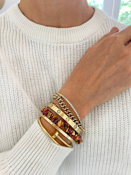 MOOKAITE Cleansing Crystal Chip Bracelet