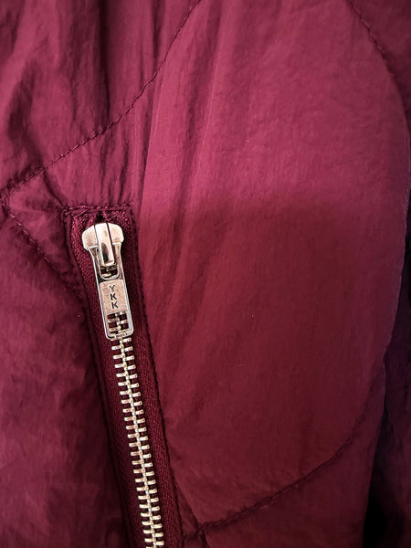 Pre-Loved Quilted Bomber Jacket • Size 6