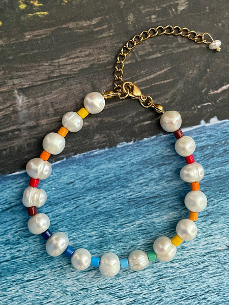 ISLAND TIME Freshwater Pearl Bracelet