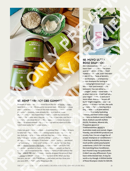 Lou’s Lazy-Girl Guide to a Healthier, Cheaper, Less Toxic Life E-Book