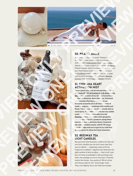 Lou’s Lazy-Girl Guide to a Healthier, Cheaper, Less Toxic Life E-Book