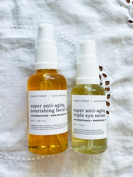 THE BEAUTY SET 2 • 50ml Facial Oil + 30ml Eye Serum • (SAVE 15%) NEW