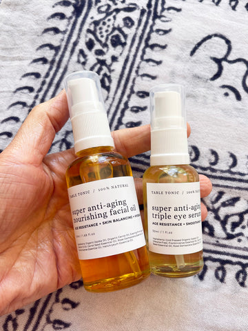 THE BEAUTY SET 2 • 50ml Facial Oil + 30ml Eye Serum • (SAVE 15%) NEW