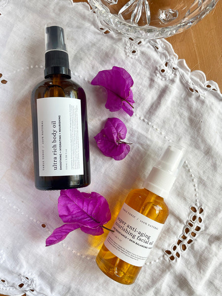 THE BEAUTY SET 3 • 100ml Body Oil + 50ml Facial Oil • (SAVE 15%) NEW