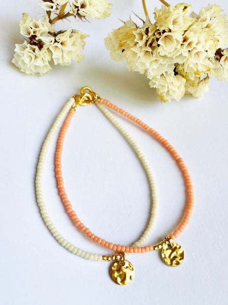 BEDOUIN Coin Bracelet (Blush)