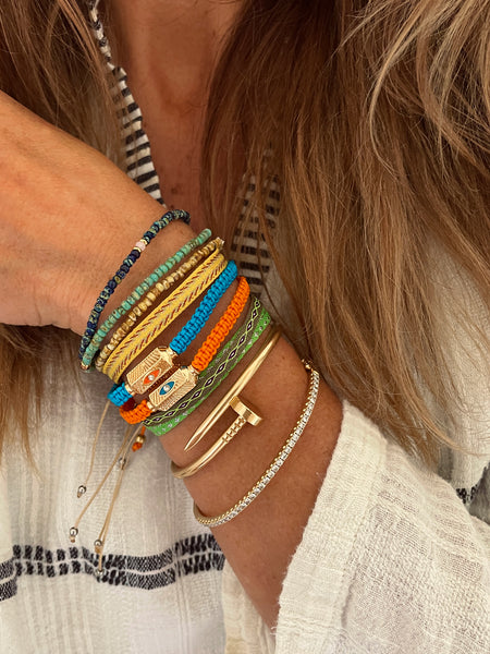 GALAXY OF LOVE Bracelet (Tangerine)