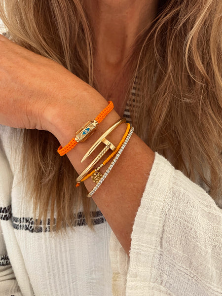 GALAXY OF LOVE Bracelet (Tangerine)