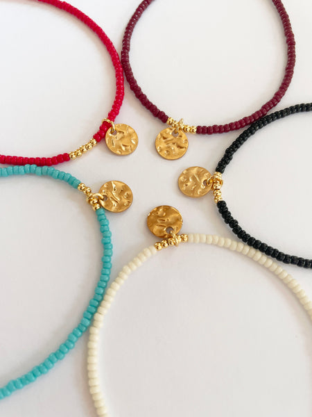 BEDOUIN Coin Bracelet (Turquoise)