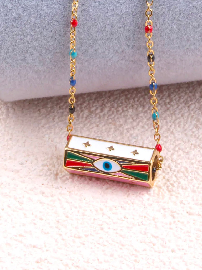 GALAXY OF LOVE Necklace (Pink/Multi)