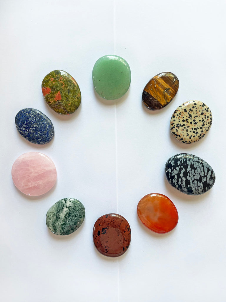 ESCAPE Palm Stone Crystal Set (10 pieces) • NEW