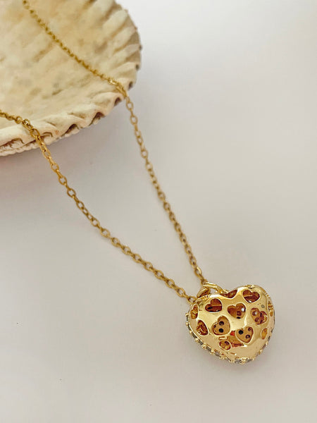 The ALWAYS Pendant Necklace (Yellow Gold) • NEW