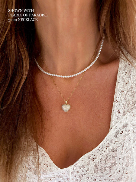 The ALWAYS Pendant Necklace (Yellow Gold) • NEW