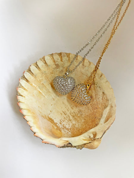 The ALWAYS Pendant Necklace (White Gold) • NEW