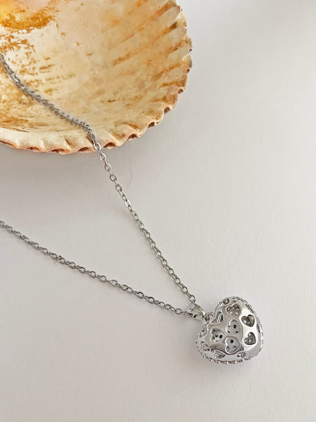 The ALWAYS Pendant Necklace (White Gold) • NEW