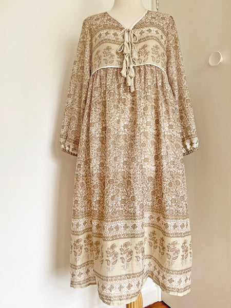Chowchilla Vintage Indian GYPSET Dress • "Ashanti" • BACK IN STOCK
