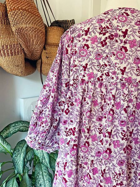 Chowchilla Vintage ARKIE Dress (Midi) • "Petal Whimsy" • NEW