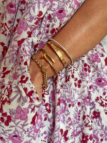 Chowchilla Vintage ARKIE Dress (Midi) • "Petal Whimsy" • NEW