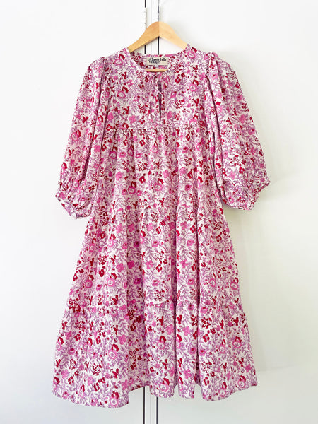 Chowchilla Vintage ARKIE Dress (Midi) • "Petal Whimsy" • NEW