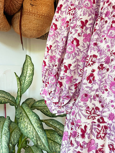 Chowchilla Vintage ARKIE Dress (Midi) • "Petal Whimsy" • NEW