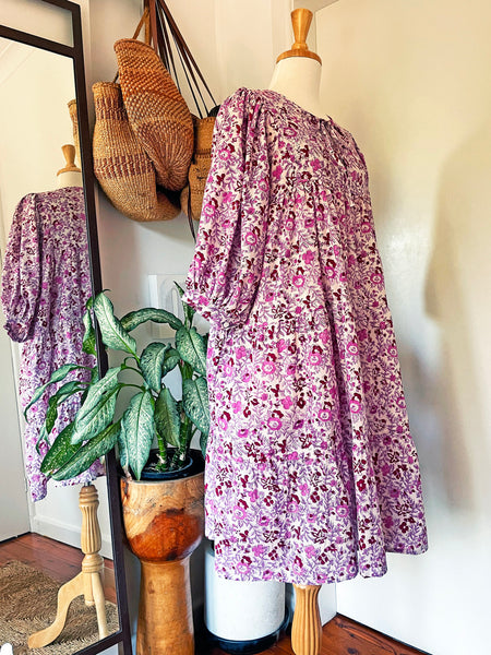 Chowchilla Vintage ARKIE Dress (Midi) • "Petal Whimsy" • NEW