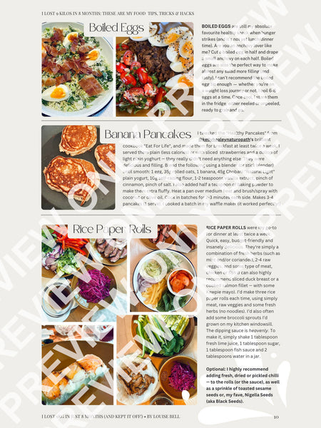 I Lost 9kg in Just 8 Months (and Kept it Off!) E-Book