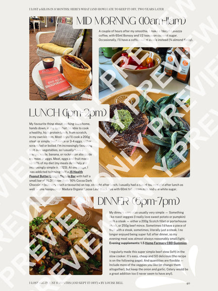 I Lost 9kg in Just 8 Months (and Kept it Off!) E-Book