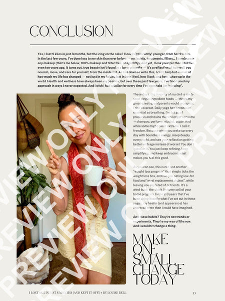 I Lost 9kg in Just 8 Months (and Kept it Off!) E-Book