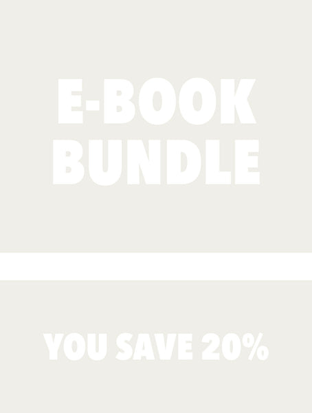 E-Book Bundle (SAVE 20%) • NEW