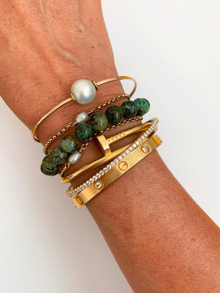 AFRICAN TURQUOISE Crystal Bracelet