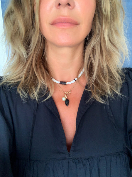 Chowchilla Vintage ARKIE Dress (Midi) • "Black Cotton Voile" • NEW LENGTH