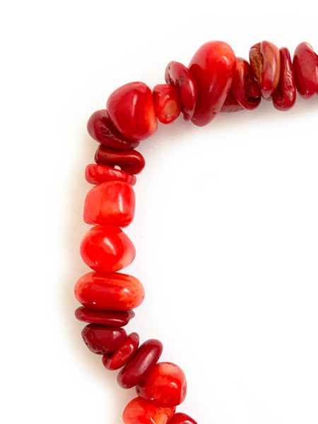 CORAL Cleansing Crystal Chip Bracelet