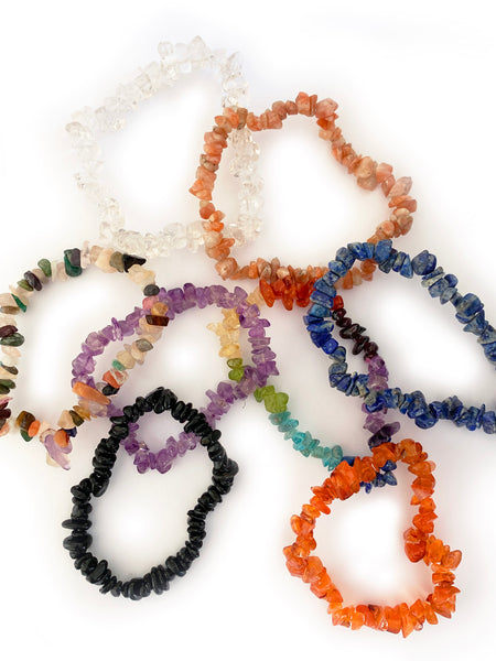 SUNSTONE Cleansing Crystal Chip Bracelet