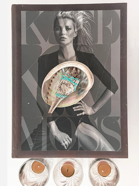 Natural Australian Abalone Shell for Smudging MEDIUM (12cm)