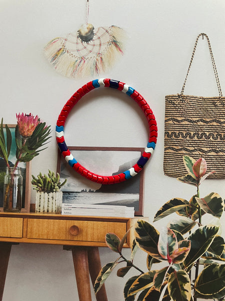 YUKI Herringbone Enamel Bracelet (Cherokee)