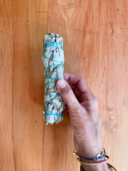 Clearing White Sage Smudge Stick • LARGE (15cm)