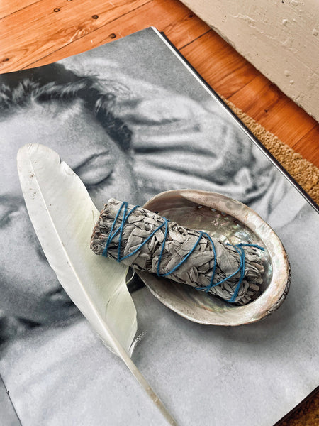 Clearing White Sage Smudge Stick • MEDIUM (11cm)