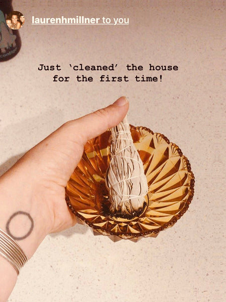 Clearing White Sage Smudge Stick • SMALL (10-12cm)