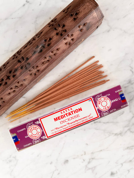 Satya Incense Sticks MEDITATION • 15g