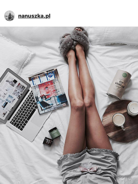 EMU Australia Shearling "Mayberry" Slides (Charcoal)