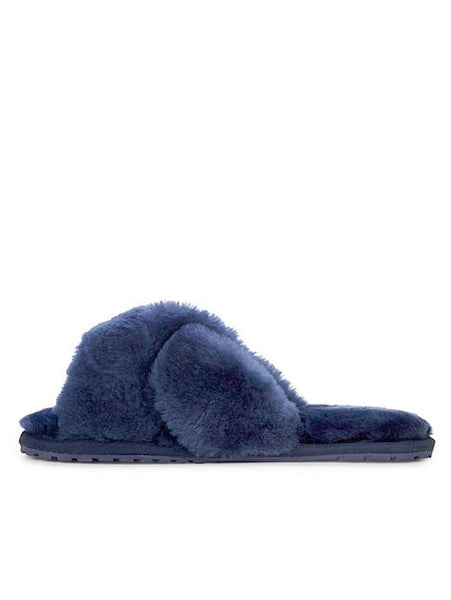 EMU Australia Shearling "Mayberry" Slides (Midnight)