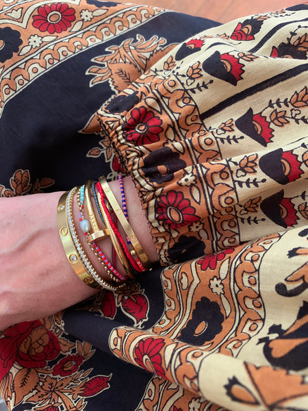 Chowchilla Vintage Indian GYPSET Dress • "Anouk" • BACK IN STOCK