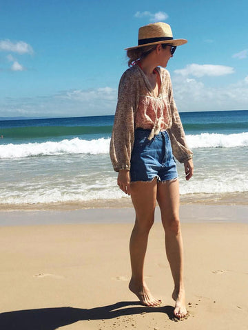 Chowchilla Vintage Indian GYPSET Blouse • "Ashanti" • BACK IN STOCK