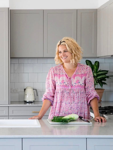 Chowchilla Vintage Indian GYPSET Blouse • "Tulsi" • BACK IN STOCK