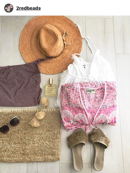 Chowchilla Vintage Indian GYPSET Blouse • "Tulsi" • BACK IN STOCK