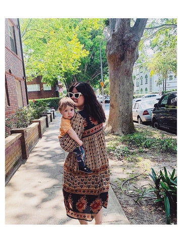 Chowchilla Vintage Indian GYPSET Dress • "Anouk" • BACK IN STOCK