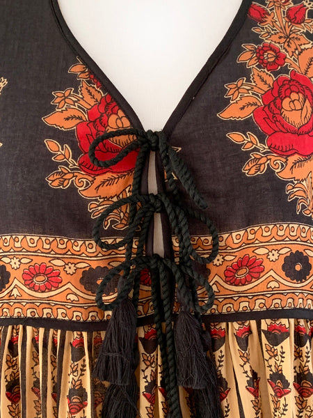 Chowchilla Vintage Indian GYPSET Dress • "Anouk" • BACK IN STOCK