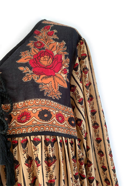 Chowchilla Vintage Indian GYPSET Dress • "Anouk" • BACK IN STOCK