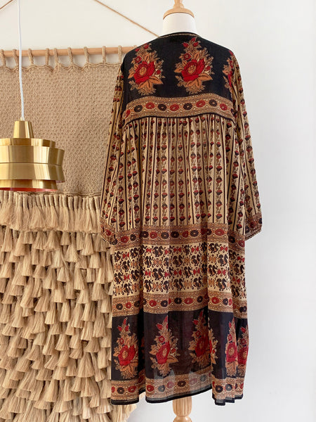 Chowchilla Vintage Indian GYPSET Dress • "Anouk" • BACK IN STOCK