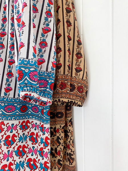 Chowchilla Vintage Indian GYPSET Dress • "Manon" • BACK IN STOCK