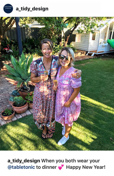 Chowchilla Vintage Indian GYPSET Dress • "Tulsi" • BACK IN STOCK